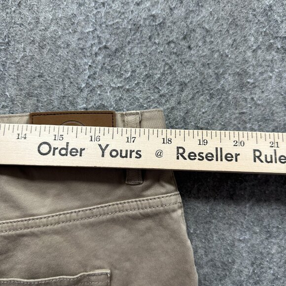 Peter Millar 5-Pocket Pants Men 38 x 31 Beige Khaki Stretch Ultimate Sateen - Picture 11 of 16